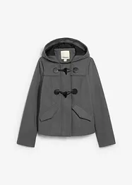 Houtje touwtje jas in wollen look, bonprix