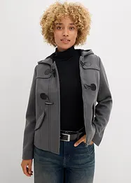 Houtje touwtje jas in wollen look, bonprix