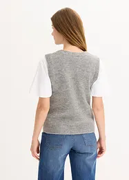 Fijngebreide bodywarmer, bonprix