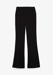 Flared broek van biologisch katoen met stretch, bonprix