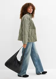 Gewatteerde oversized jas, bonprix