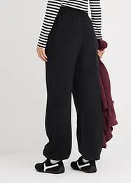 Joggingbroek met hoge taille, bonprix
