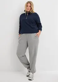 Joggingbroek met hoge taille, bonprix
