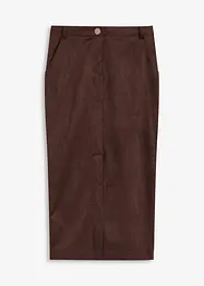 Kokerrok van immitatiesuède, bonprix