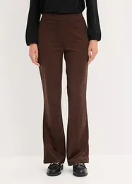 Flared broek van imitatiesuède, bonprix