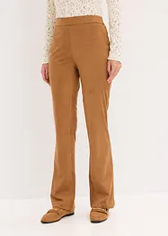 Flared broek van imitatiesuède, bonprix
