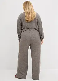 Palazzo broek in een gebreide look, bonprix