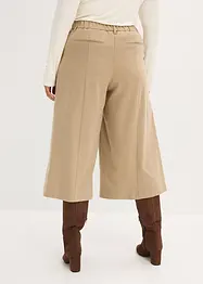 Broek met visgraatpatroon in wollook, bonprix