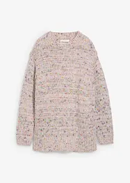 Oversized trui van noppengaren, bonprix