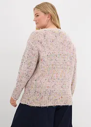 Oversized trui van noppengaren, bonprix