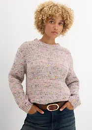 Oversized trui van noppengaren, bonprix