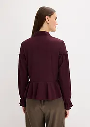 Shirt tuniek van gestructureerde jersey, bonprix