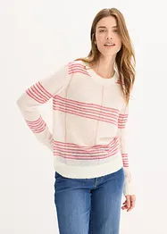 Trui met wol en alpaca, bonprix