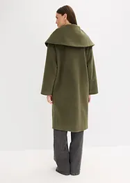 Jas in wollook met wijde kraag, bonprix