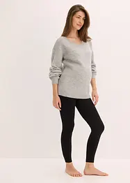 Thermo-zwangerschapslegging van fleece 140 DEN, bonprix