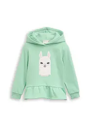 Top Tailor hoodie met volant, Tom Tailor