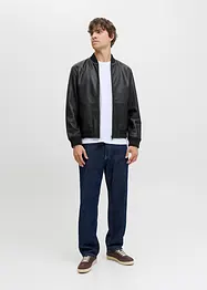 JJ REBEL leren bomberjack, J&J Rebel