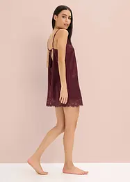 Slipdress met glanseffect, bonprix