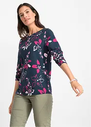 Longsleeve met bloemenprint, bonprix