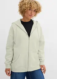 Oversized sweatvest met capuchon, bonprix
