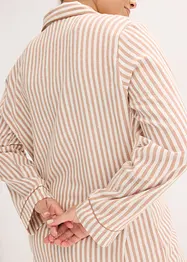 Geweven pyjama van flanel met cadeautasje (3-dlg. set), bonprix