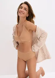 Gewatteerde Feel Comfort lasercut bh zonder beugel met sluiting aan de voorkant, bonprix