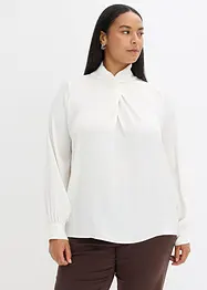Blouse van soepelvallend satijn, bonprix