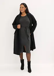 Gebreide jurk van soepele viscose, bonprix