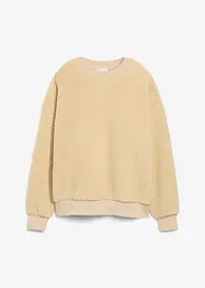 Fleece trui van teddy, bonprix