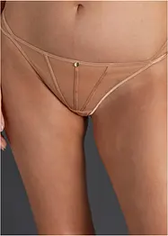 Tanga string van glanzend materiaal, bonprix