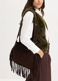 Leren handtas, bonprix