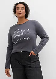 Longsleeve van katoen, bonprix