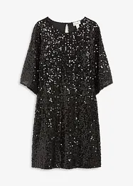 Oversized paillettenjurk, bonprix