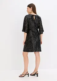 Oversized paillettenjurk, bonprix