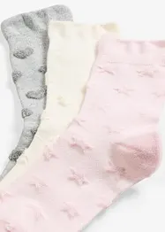 Huissokken met drukvrije boordjes, soft touch (set van 3), bonprix