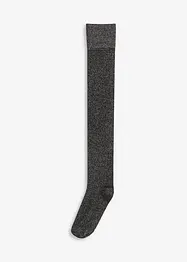 Overknee kousen met lurex en biologisch katoen, bonprix