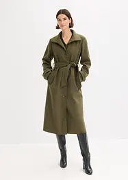 Lange jas in wollen look, bonprix