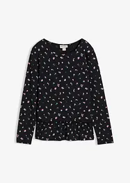 Longsleeve van een elastische katoenmix, bonprix