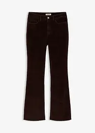Flared broek van corduroy, bonprix
