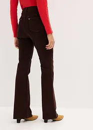 Flared broek van corduroy, bonprix