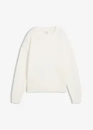Oversized trui van puur katoen, bonprix