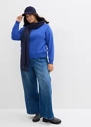 Oversized trui van puur katoen, bonprix