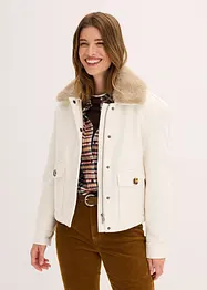 Winterjas in wollen look, bonprix