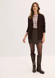 Lang vest in een zachte viscosemix, bonprix