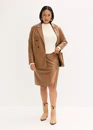 Oversized trui met kabelpatroon, bonprix