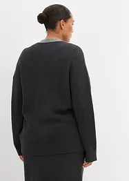 Fijn gebreid vest, bonprix