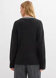 Fijn gebreid vest, bonprix