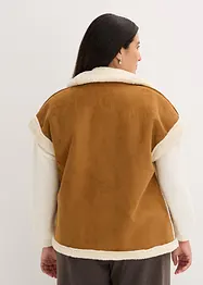 Imitatie lammy gilet, bonprix