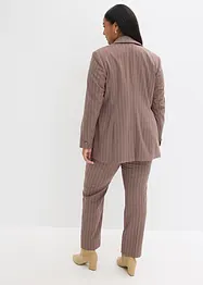 Damespak met krijtstrepen (2-dlg.), bonprix