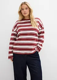 Oversized longsleeve van puur katoen, bonprix